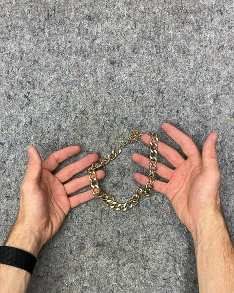 Gold Tone Chain Necklace