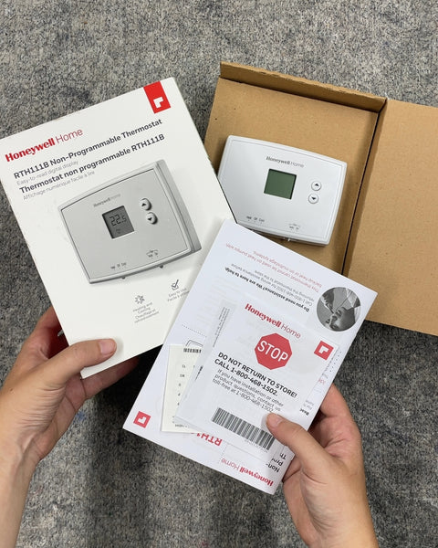 Honeywell Home Non-Programmable Thermostat RTH111B