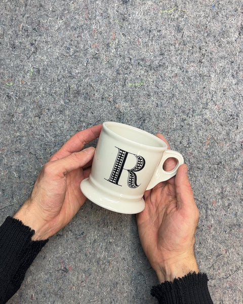 White Ceramic Mug For Randy Or Ronald