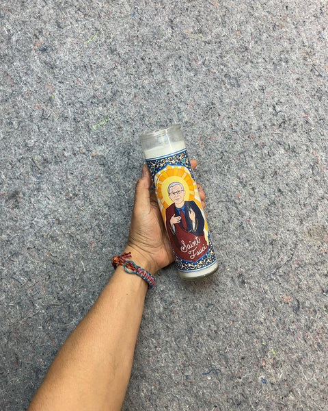 Saint Fauci Prayer Candle