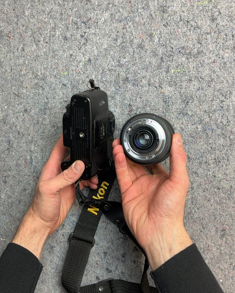 Nikon N65 Film Camera with Sigma 28-135mm Lens, Untested