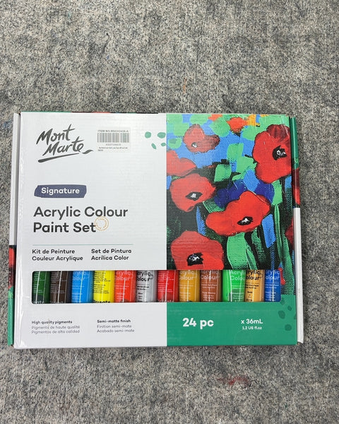 Mont Marte Signature Acrylic Colour Paint Set