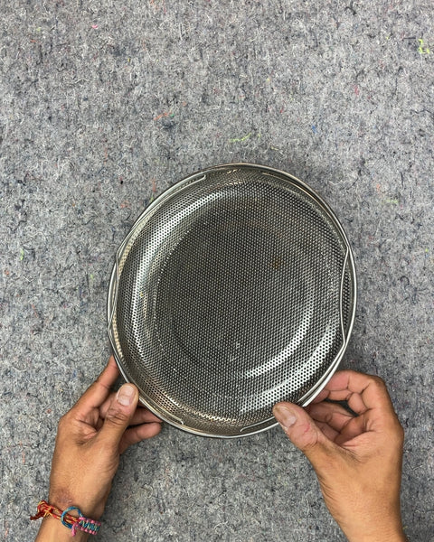 Stainless Steel Steamer Basket, 9.5"