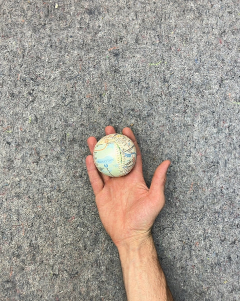 New York City Map Baseball