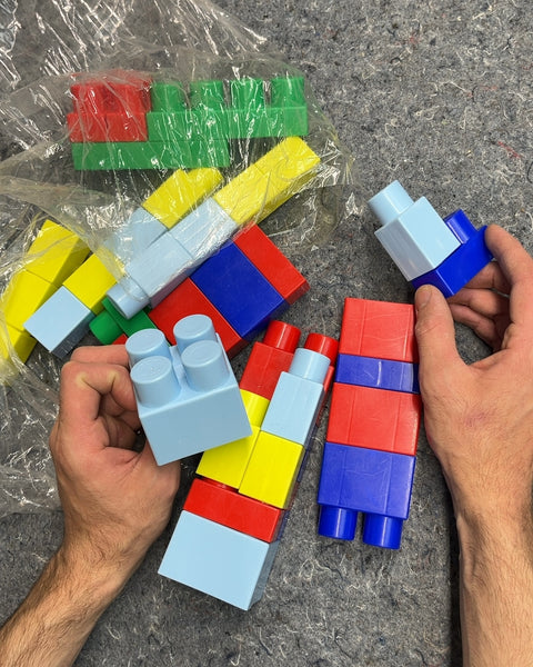 Colorful Plastic Building Blocks