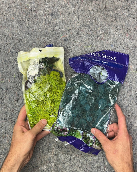 Two Bags Of SuperMoss Reindeer Moss