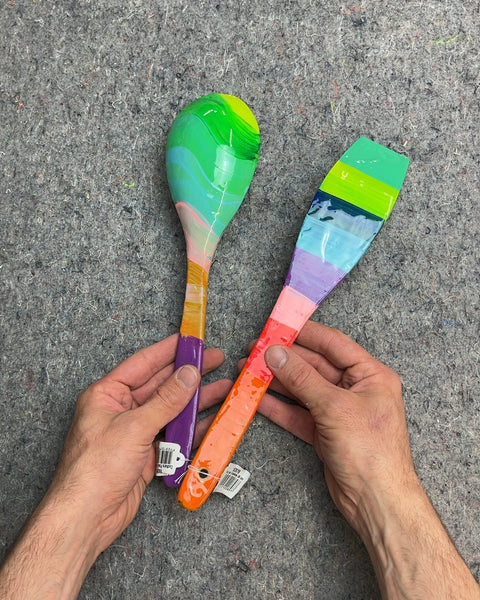 Colorful Spoon and Spatula Set