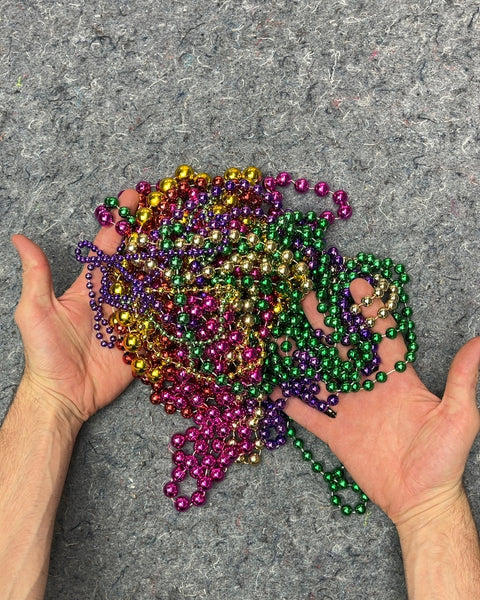 Assorted Mardi Gras Bead Necklaces