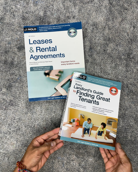 Nolo Landlord Legal Reference Books, Set of 2