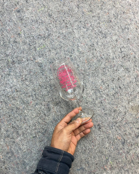 All I Got Was This Wine Glass Glass