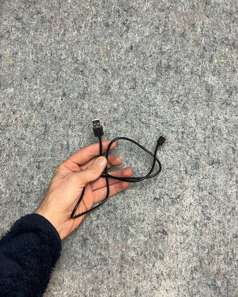 Black USB To USB-C Charging Cable