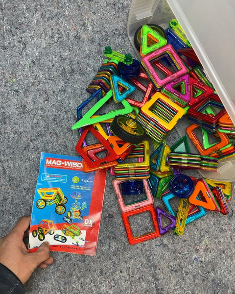 Mag-Wisdom Magnetic Building Tiles