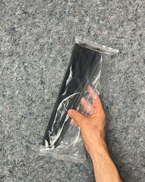 Serious Black Cable Zip Ties
