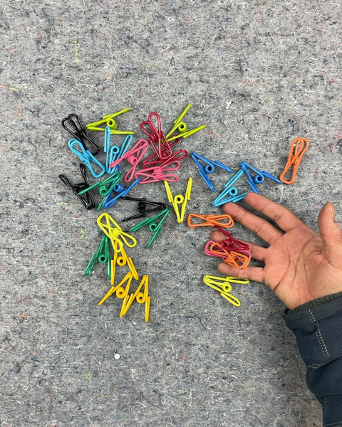 Colorful Plastic Clothespins