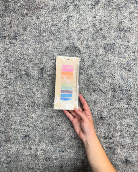 Color Note Sticky Index Tabs Page Flags, Pack of 1200