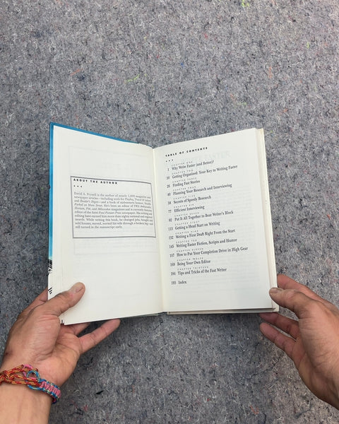 How to Write Fast by David Fryxell