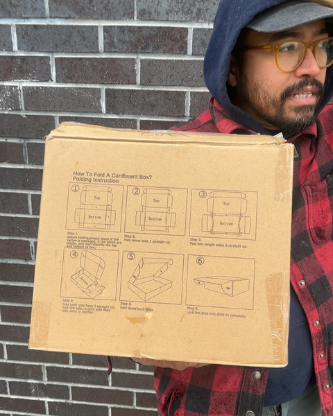Bunch Of Shipping Boxes, 10x10x2"