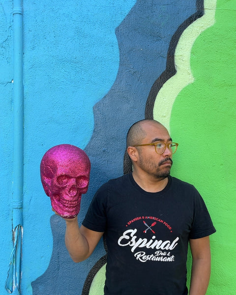 Pink Glitter Skull!