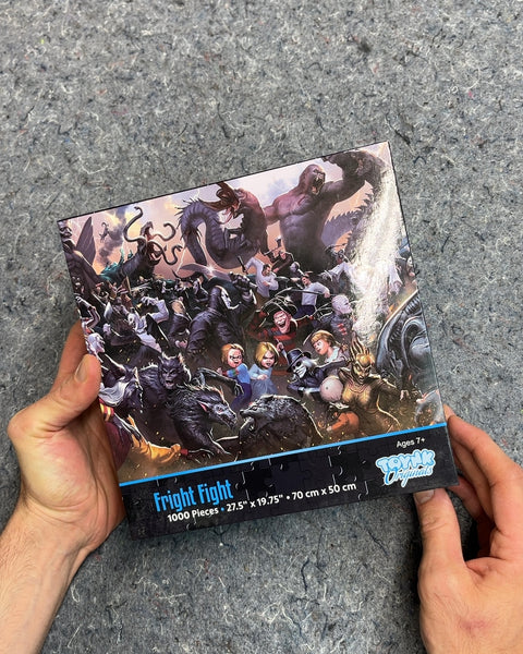 Fright Fight 1000 Piece Jigsaw Puzzle