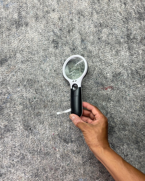 Handheld Magnifying Glass with Light