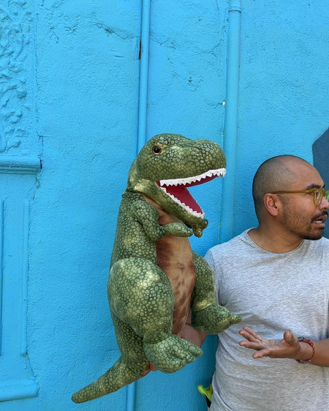 Bigass Green Dinosaur Plush Toy