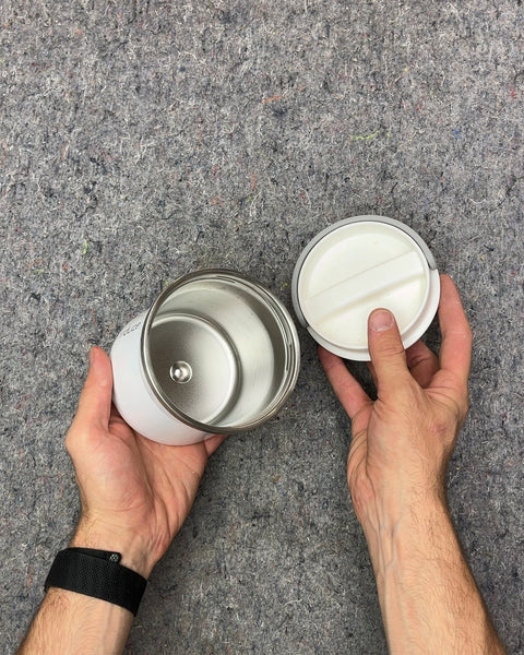 Reduce White Insulated Food Container