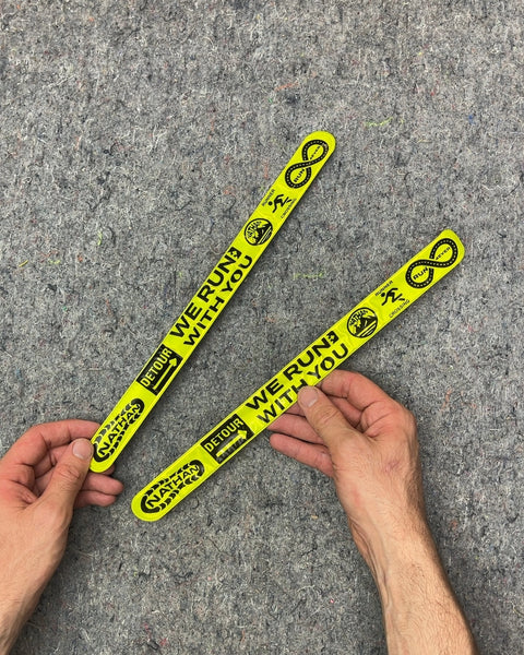 Nathan Detour We Run With You Slap Bracelets