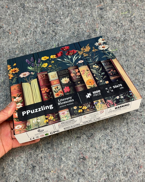 Literary Blossoms Puzzle, 1000 Pieces