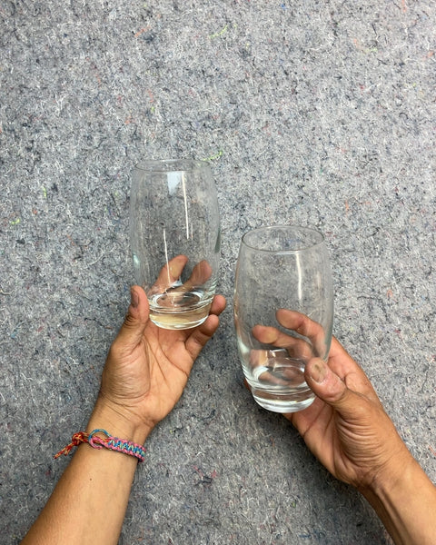 Stemless Drinking Glasses