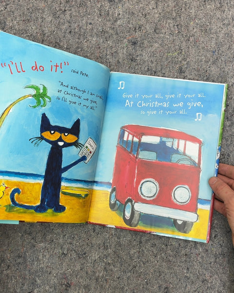 Pete the Cat Saves Christmas by James Dean
