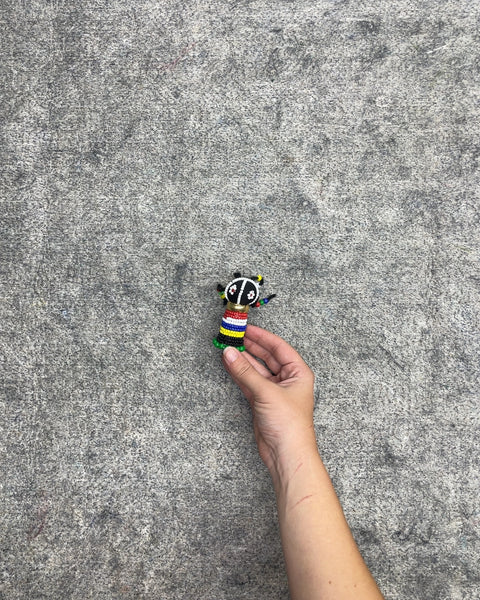 South African Ndebele Beaded Doll Figurine