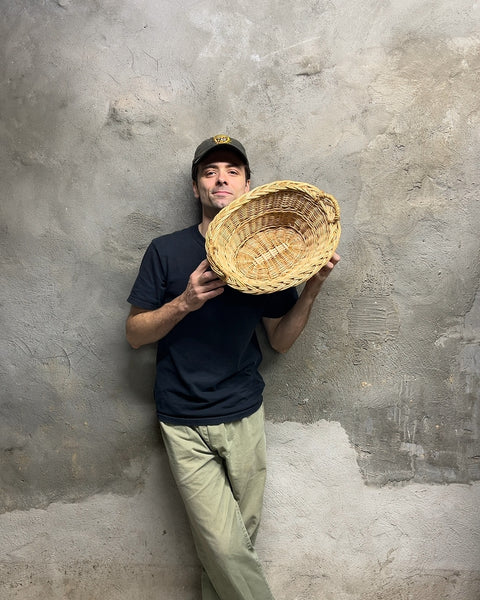Cuteass Woven Oval Basket, L15"