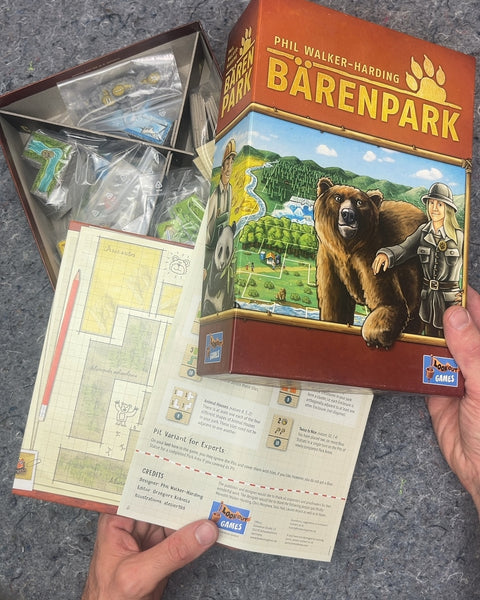 Barenpark Board Game by Phil Walker-Harding
