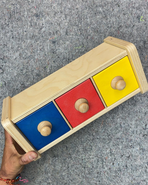 Montikids Three Drawer Storage Box