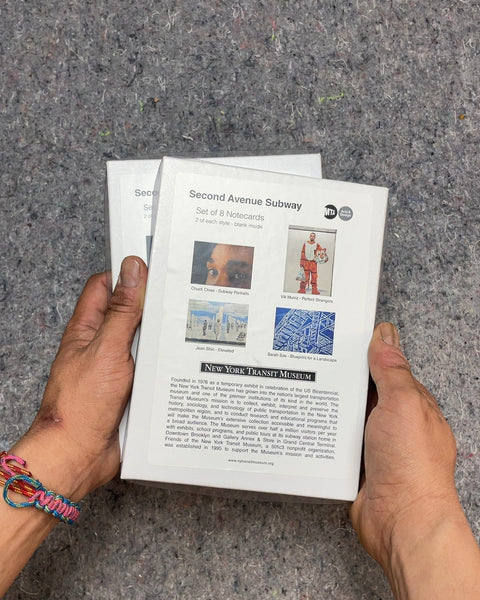 Second Avenue Subway Set of Notecards