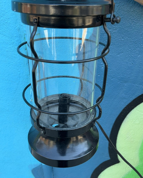 Black Electric Lantern