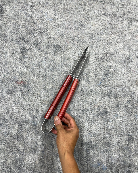 Sexy Barbecue Tongs with Wood Handle