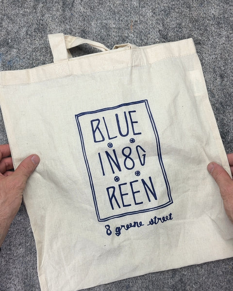 Blue in Green 8 Greene Street Canvas Tote Bag