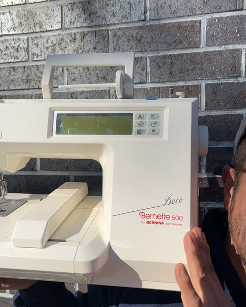 Bernina Bernette Deco 500 Embroidery Machine