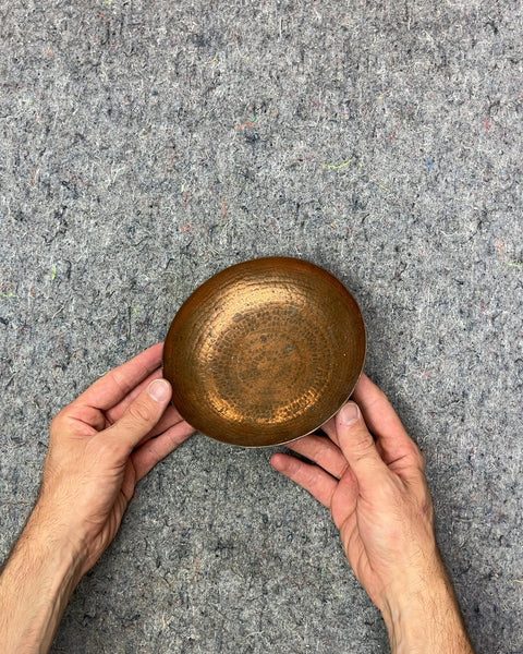 Hammered Copper Bowl, 6"