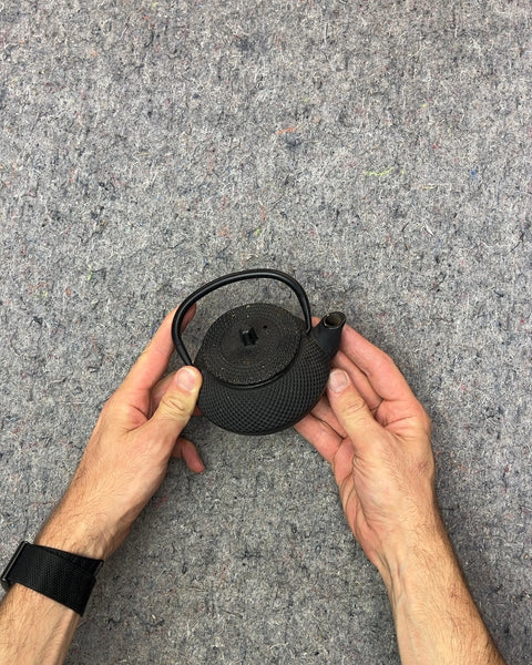 Mini Cast Iron Teapot With Infuser Basket