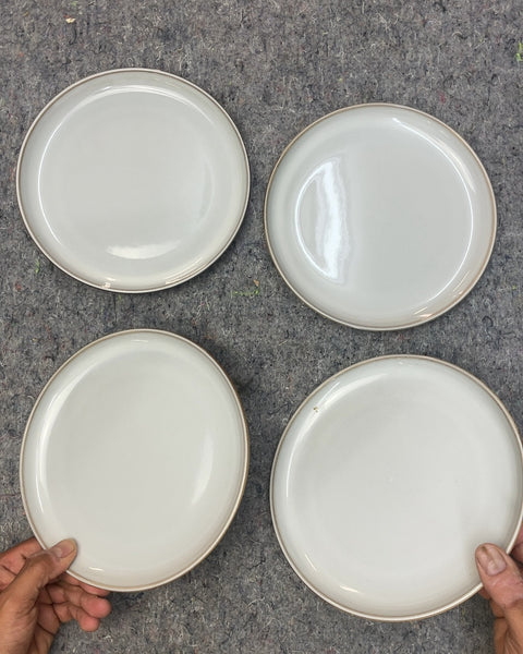 Set of Ikea Small Grey-ish Side Plates
