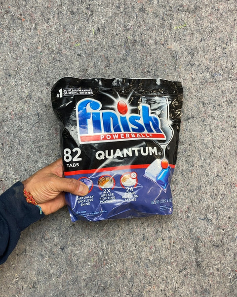 Finish Quantum Dishwasher Detergent Tabs, 82 Count