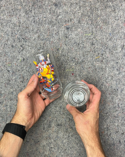 McDonald's Ronald McDonald Drinking Glasses