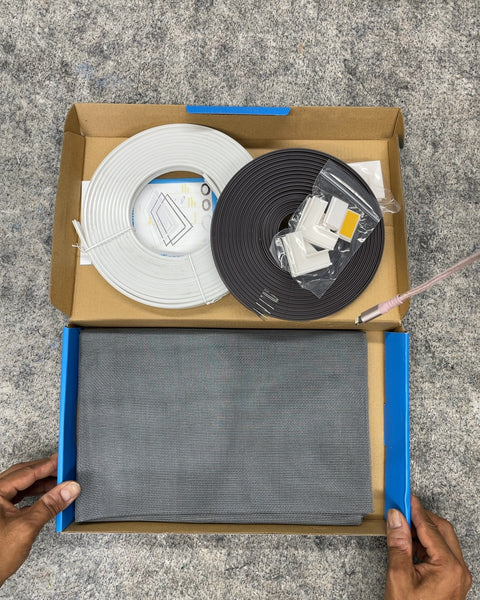 DIY Magnetic Window Screen Kit
