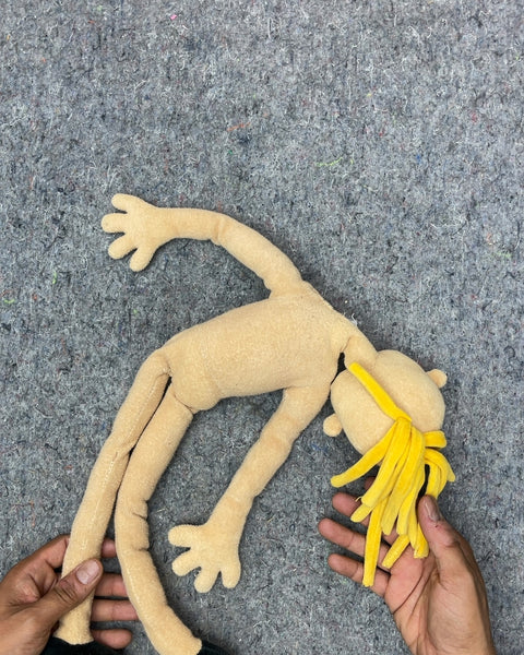Blonde Hair Plush Doll