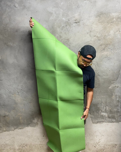 Green Foldable Exercise Mat