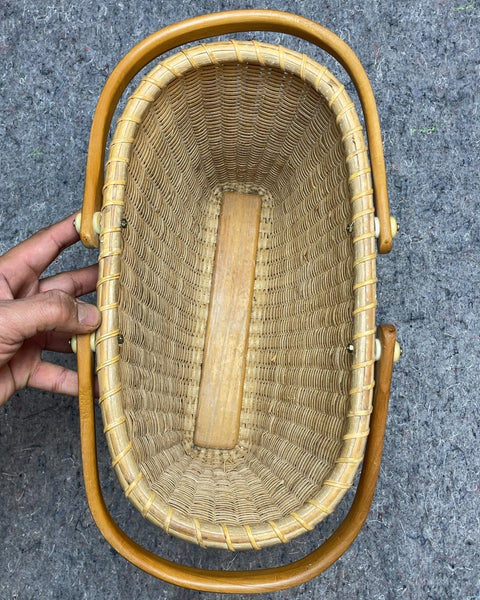Woven Basket with Handle