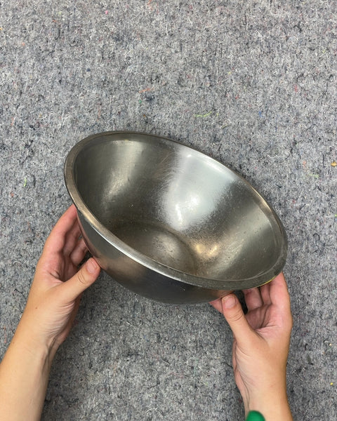 Stainless Steel Mixing Bowl, 10w x 3.5d in