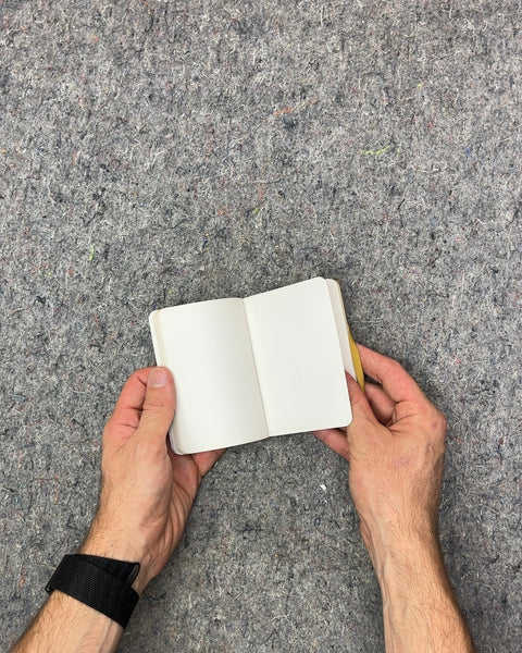Small Pocket Notebook with Elastic Band